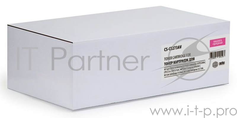 Тонер Картридж Cactus CS-CE273AV пурпурный (15000стр.) для HP LJ Ent CP5525