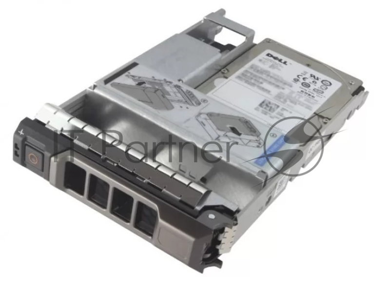 Жесткий диск для серверов Dell 2.4TB, 10k RPM, SAS 12Gbps, 512e, 2,5 in 3,5 HYBB CARR, hot plug, 14G