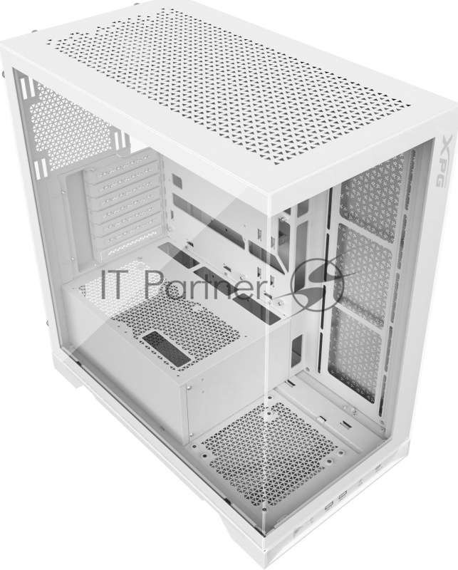 Корпус XPG INVADER X WHITE (INVADERXMTWOF-WHCWW) Mid-Tower, Micro-ATX, Mini-ITX, Standard-ATX, USB 3.2 Gen2 Type-A, USB 3.2 Gen2 Type-C