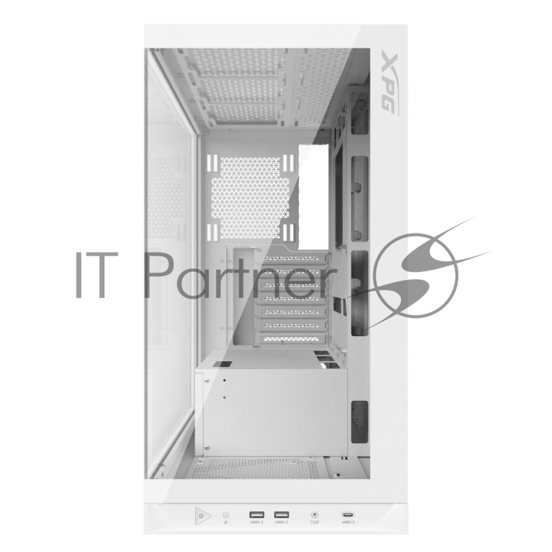 Корпус XPG INVADER X WHITE (INVADERXMTWOF-WHCWW) Mid-Tower, Micro-ATX, Mini-ITX, Standard-ATX, USB 3.2 Gen2 Type-A, USB 3.2 Gen2 Type-C