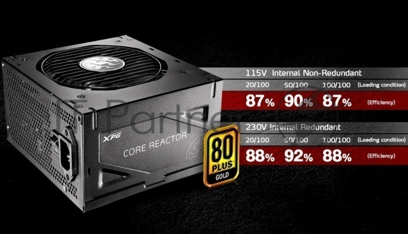 Блок питания XPG COREREACTORIIVE650G-BKCEU