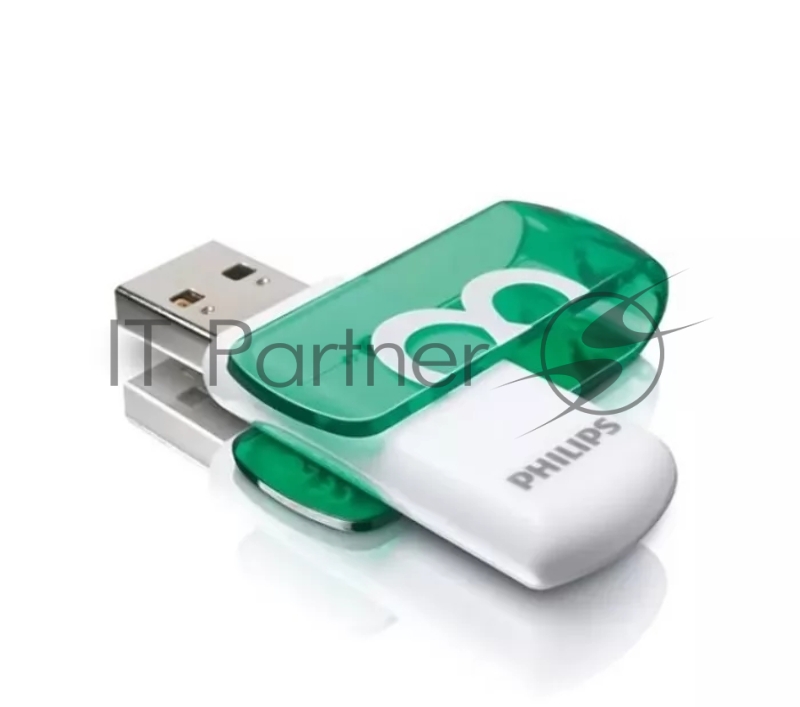 Флеш накопитель 8GB PHILIPS VIVID2.0 8GB, USB 2.0