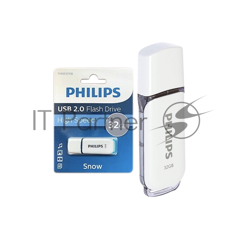 Флеш накопитель 32GB PHILIPS SNOW2.0 32GB, USB 2.0