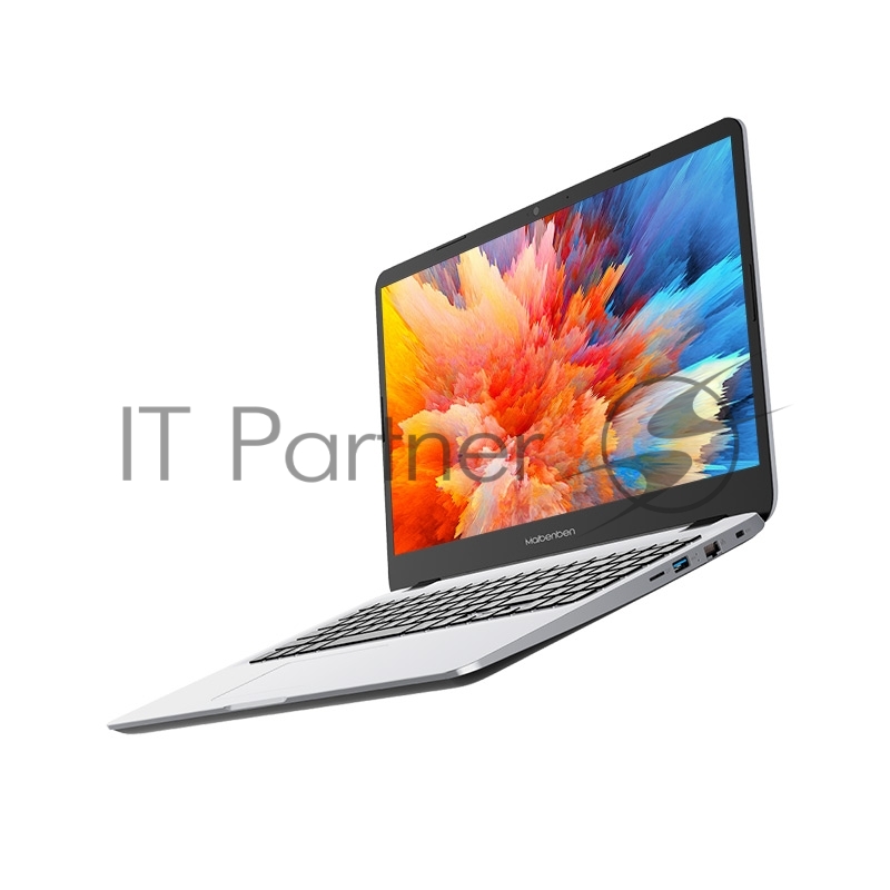 Ноутбук Maibenben M543 Pro 15.6(1920x1080 (матовый) IPS)/AMD Ryzen 3 Pro 4450U(2.5Ghz)/8192Mb/256PCISSD Radeon/Cam/BT/WiFi/51.28WHr/war 2y/1.75kg/Silver/Linux (B115A-R341UMA1SLSRE2)
