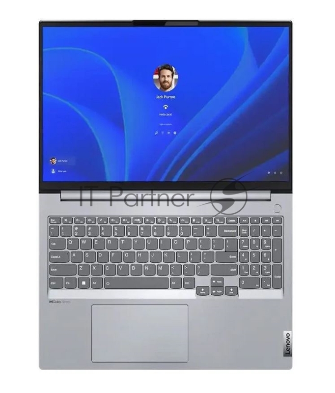 Ноутбук Lenovo ThinkBook 16 G4+ IAP Intel Core i7-1255U/16Gb/512Gb SSD/16 WUXGA IPS/WIFI/Win11 Pro Arctic Grey