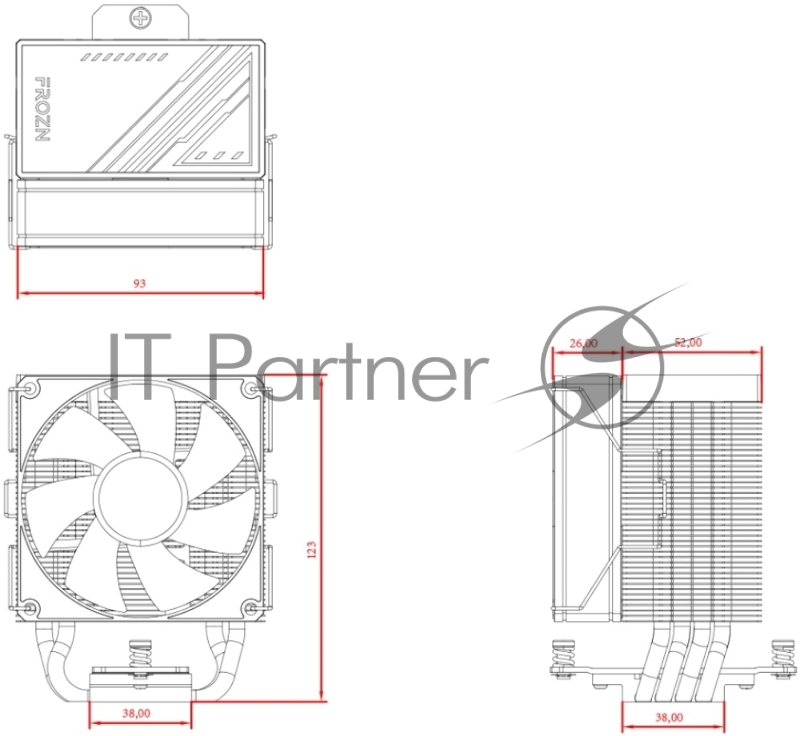 Кулер Cooler ID-Cooling FROZN A400 ARGB