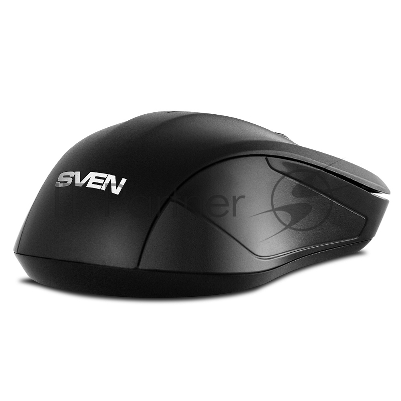 Беспроводная мышь Sven RX-270W чёрная (3+1кл. 800-1600DPI, блист)