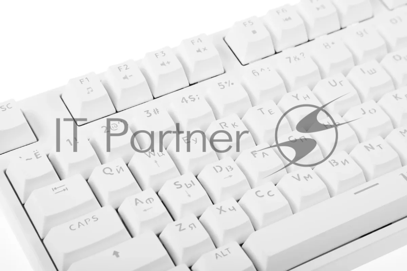 Игровая клавиатура DEFENDER IVORY белая (USB, OUTEMU RED, 87 кн., RGB подсветка, GK-579)