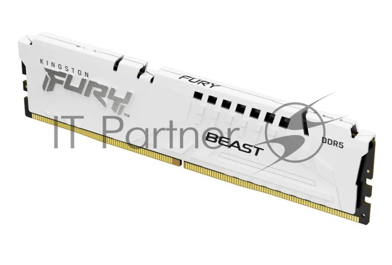 Модуль памяти Kingston 16GB 6000MT/s DDR5 CL40 DIMM FURY Beast White XMP KF560C40BW-16