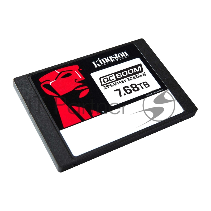 Твердотельный накопитель SSD Kingston 7680GB Enterprise 2.5 SATA 3 R560/W530MB/S DC600M 3D TLC MTBF 2M 94 000/34 000 IOPS 14016TBW