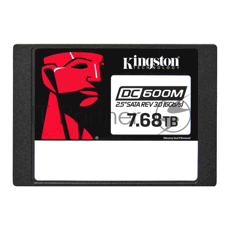 Твердотельный накопитель SSD Kingston 7680GB Enterprise 2.5 SATA 3 R560/W530MB/S DC600M 3D TLC MTBF 2M 94 000/34 000 IOPS 14016TBW