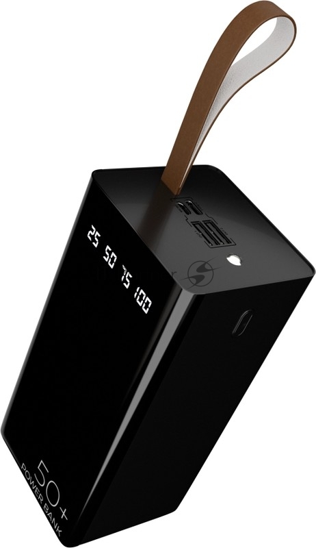 Внешний аккумулятор 50000mAh 2USB 2.1A More choice PB60-50 (Black)