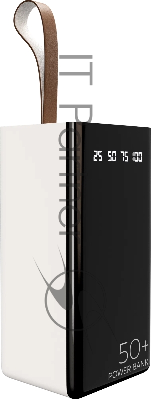 Внешний аккумулятор 50000mAh 2USB 2.1A More choice PB60-50 (White)