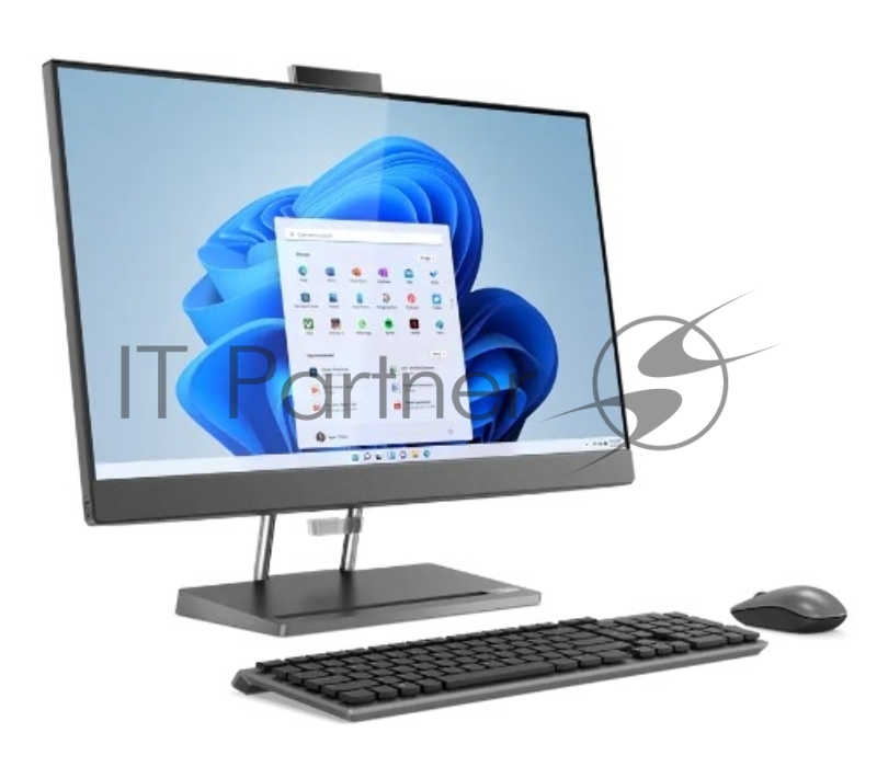 Моноблок AIO Lenovo IdeaCentre 5 27IAH7 i5-13500H 16Gb SSD 1Tb Intel Iris Xe Graphics eligible 27 QHD IPS BT Cam Win11 Серый F0GQ005GRU
