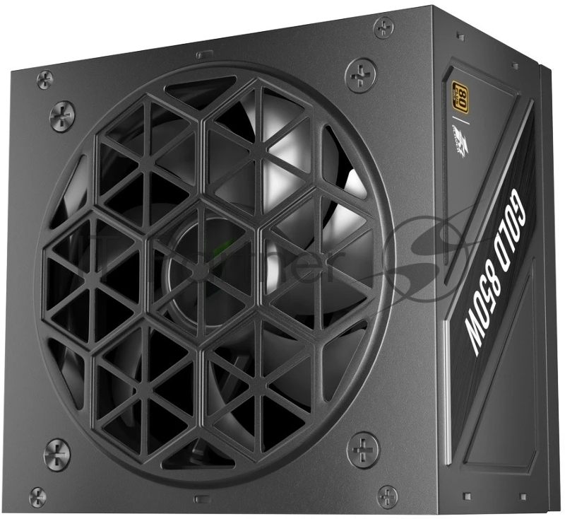 Блок питания 1STPLAYER NGDP Gold 850W / ATX 3.0, APFC, 80 PLUS Gold, LLC+DC-DC, 120mm fan, full modular / HA-850BA4