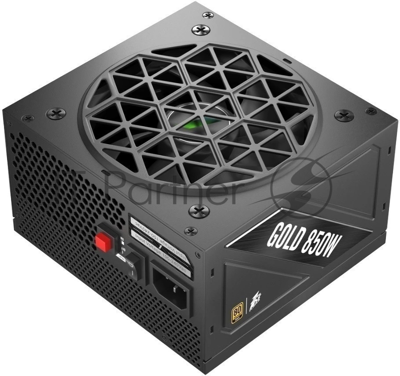 Блок питания 1STPLAYER NGDP Gold 850W / ATX 3.0, APFC, 80 PLUS Gold, LLC+DC-DC, 120mm fan, full modular / HA-850BA4