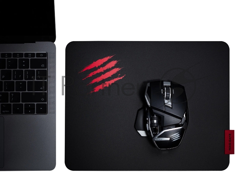 Игровой коврик для мыши Mad Catz G.L.I.D.E. 13 чёрный (450 x 400 x 0.4 мм, поликарбонат)