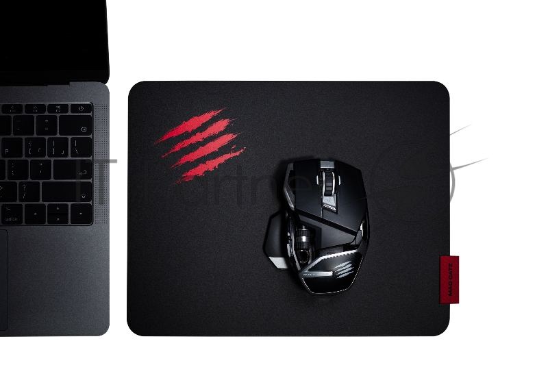 Игровой коврик для мыши Mad Catz G.L.I.D.E. 13 чёрный (450 x 400 x 0.4 мм, поликарбонат)