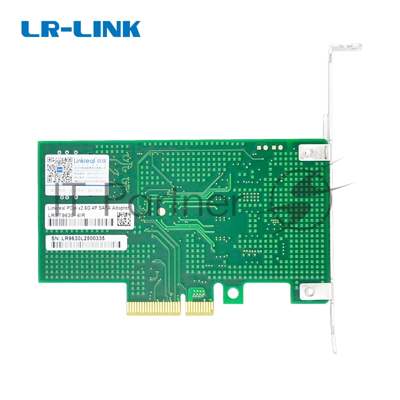 Переходник Lr-Link LRST9630-4IR PCIe x1 4-Port SATA3 RAID, MARVELL 88SE9230, 1* SFF-8087,RAID 0, 1, 10, JBOD