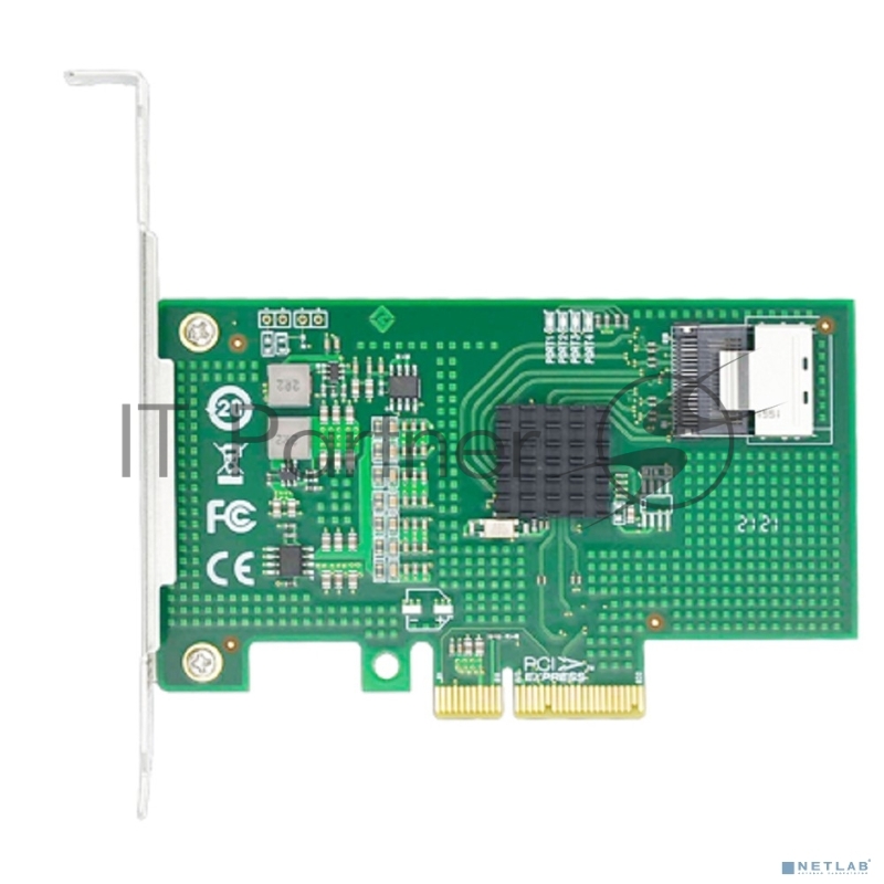 Переходник Lr-Link LRST9630-4IR PCIe x1 4-Port SATA3 RAID, MARVELL 88SE9230, 1* SFF-8087,RAID 0, 1, 10, JBOD