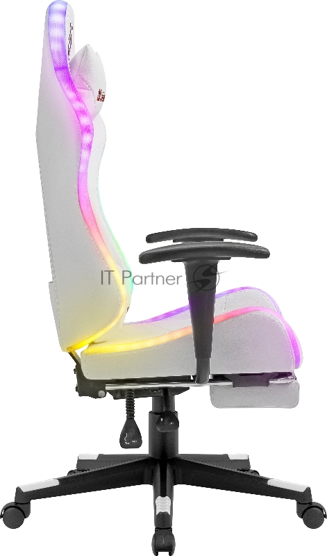 Игровое кресло Watcher Белый,подсветка,полиуретан