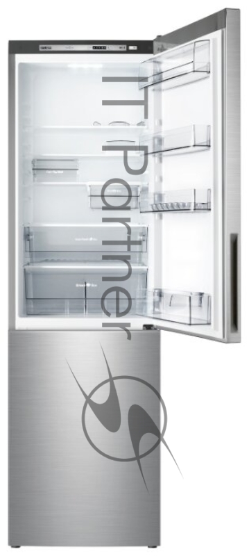 Холодильник Атлант XM-4624-141 двухкамерный нержавеющая сталь