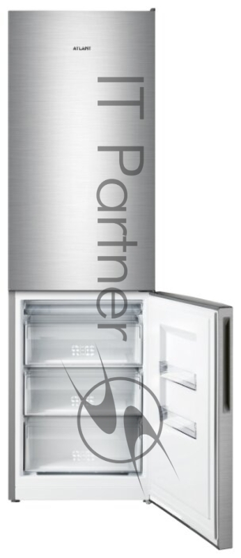 Холодильник Атлант XM-4624-141 двухкамерный нержавеющая сталь