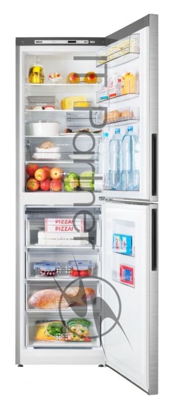 Холодильник Атлант ХМ-4625-141 двухкамерный нержавеющая сталь