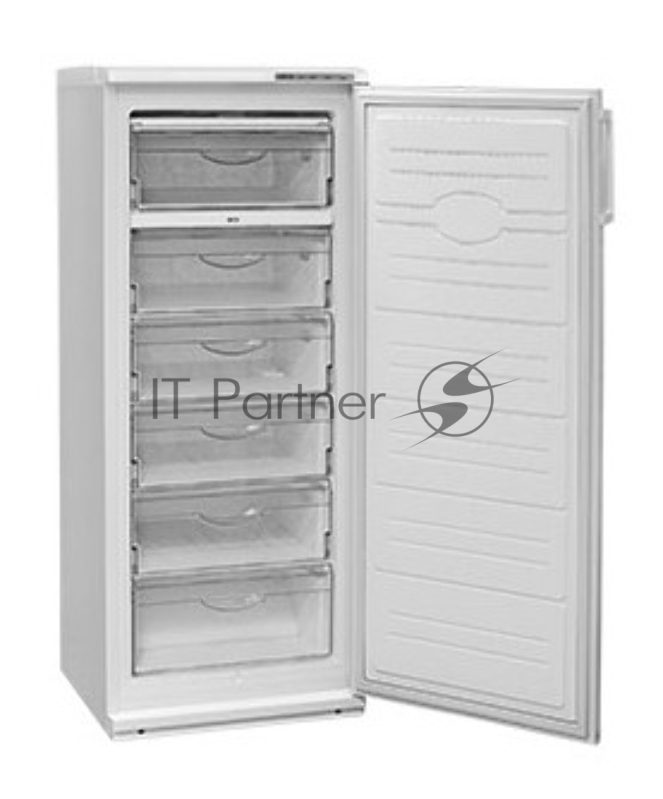 Морозильная камера Атлант M-7184-080 серебристый