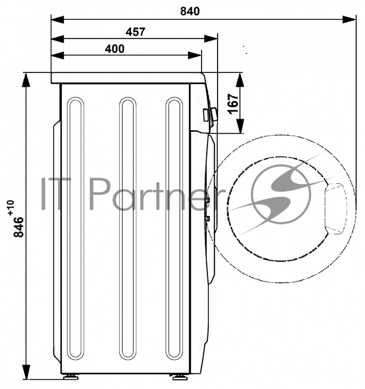 Стиральная машина Атлант СМА 50У102-000 класс: A+ загр.фронтальная макс.:5кг белый