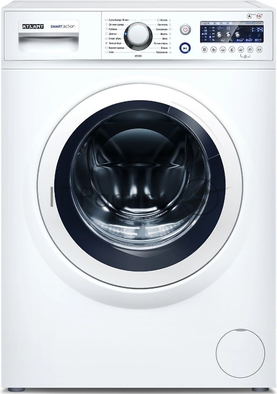 Стиральная машина Атлант СМА 60У810-00 класс: A+++ загр.фронтальная макс.:6кг белый