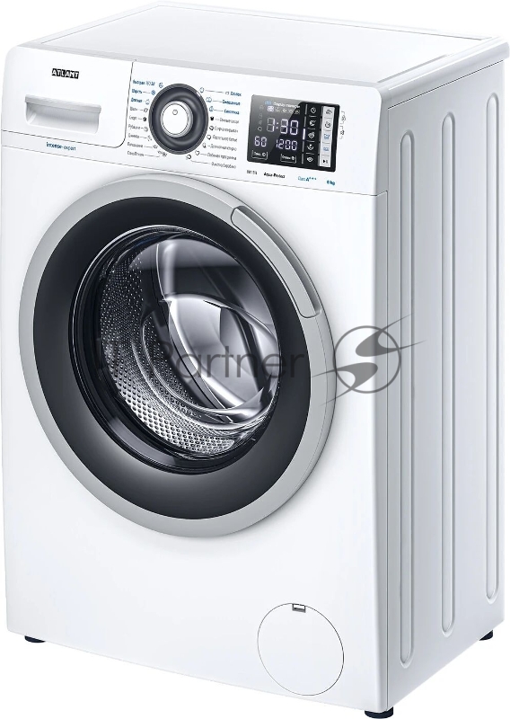 Стиральная машина Атлант СМА 80С1214-01 класс: A+++ загр.фронтальная макс.:8кг белый
