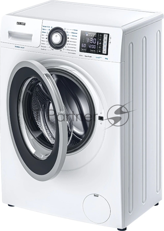 Стиральная машина Атлант СМА 80С1214-01 класс: A+++ загр.фронтальная макс.:8кг белый