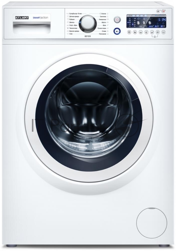 Стиральная машина Атлант СМА 60У1010-00 класс: A++ загр.фронтальная макс.:6кг белый