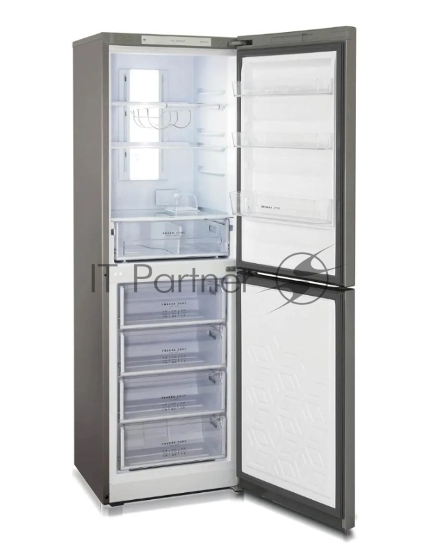 Холодильник Бирюса Б-I940NF двухкамерный нержавеющая сталь