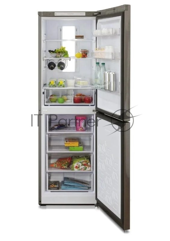 Холодильник Бирюса Б-I940NF двухкамерный нержавеющая сталь