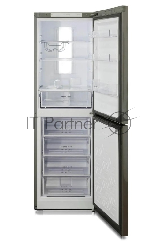 Холодильник Бирюса Б-I940NF двухкамерный нержавеющая сталь