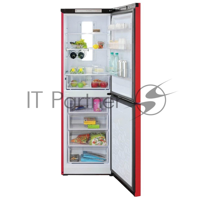 Холодильник Бирюса Б-H940NF двухкамерный красный