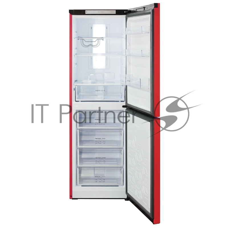 Холодильник Бирюса Б-H940NF двухкамерный красный