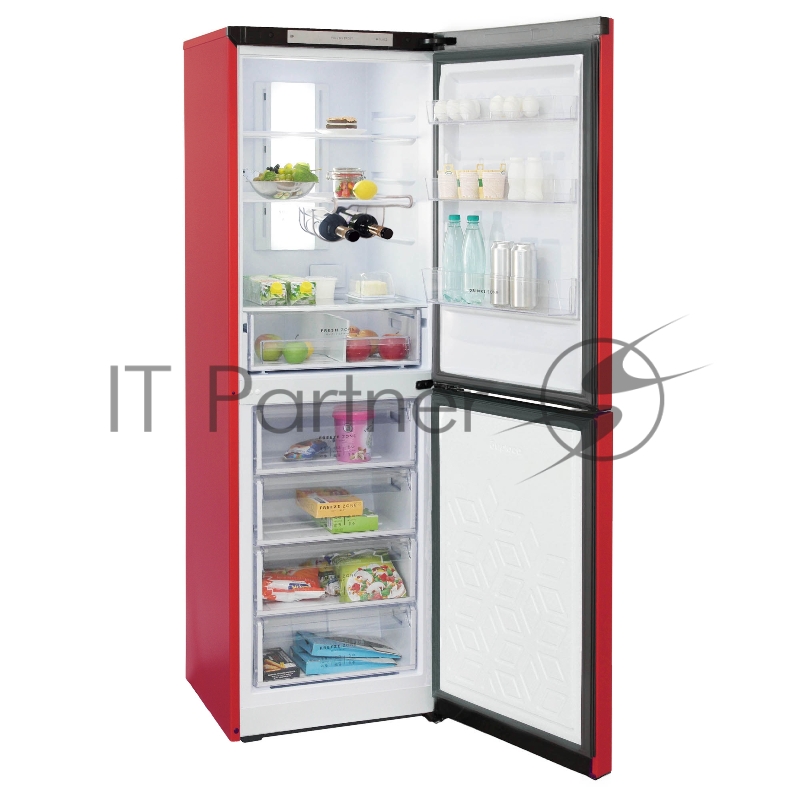 Холодильник Бирюса Б-H940NF двухкамерный красный