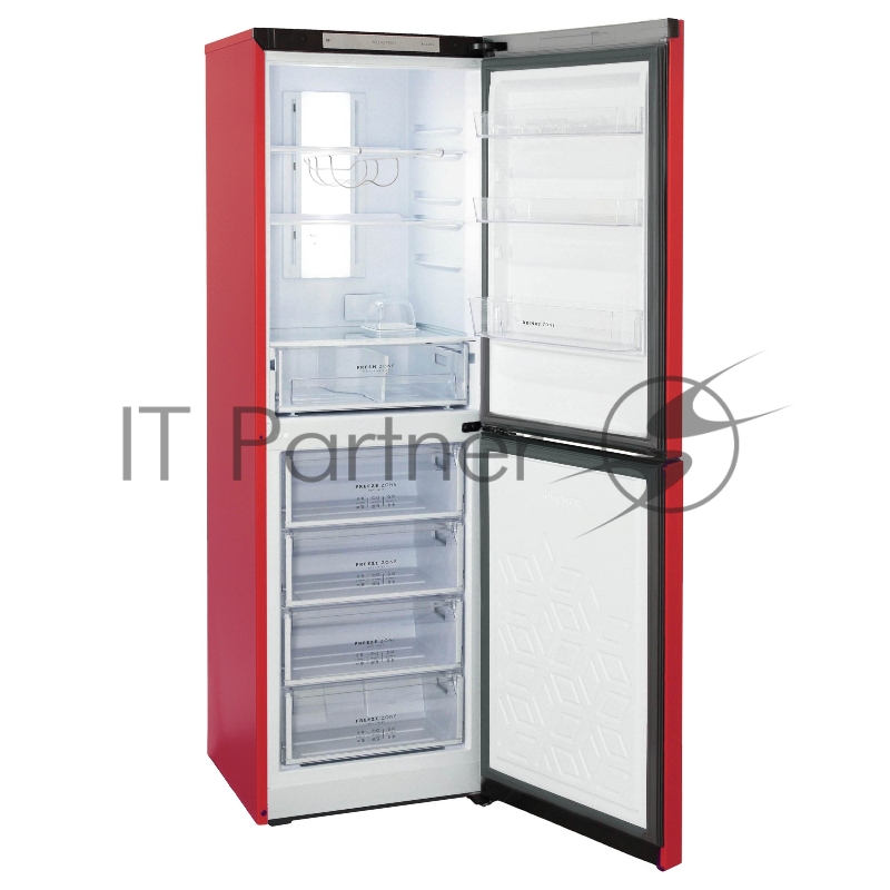 Холодильник Бирюса Б-H940NF двухкамерный красный