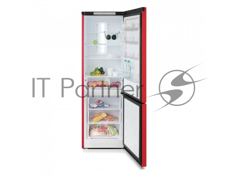 Холодильник Бирюса Б-H960NF двухкамерный красный