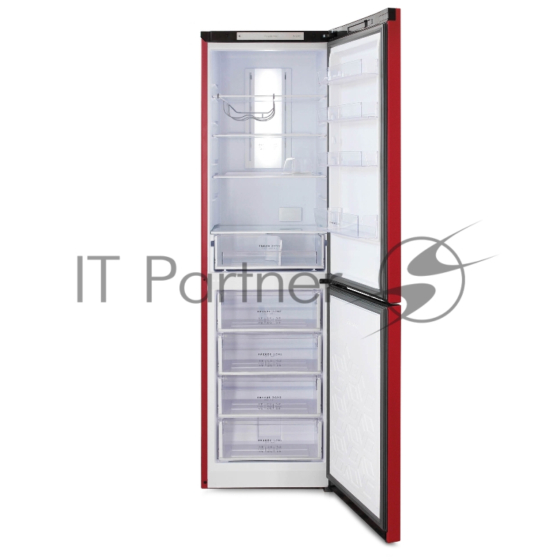 Холодильник Бирюса Б-H980NF двухкамерный красный