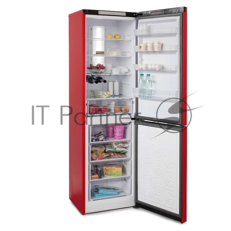 Холодильник Бирюса Б-H980NF двухкамерный красный