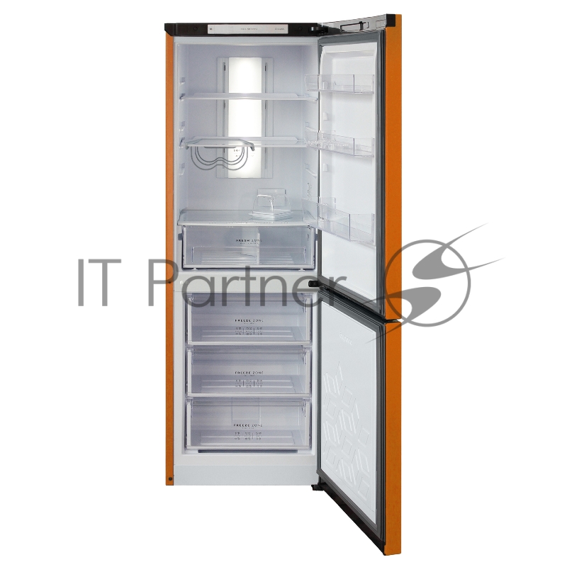 Холодильник Бирюса Б-T920NF двухкамерный оранжевый