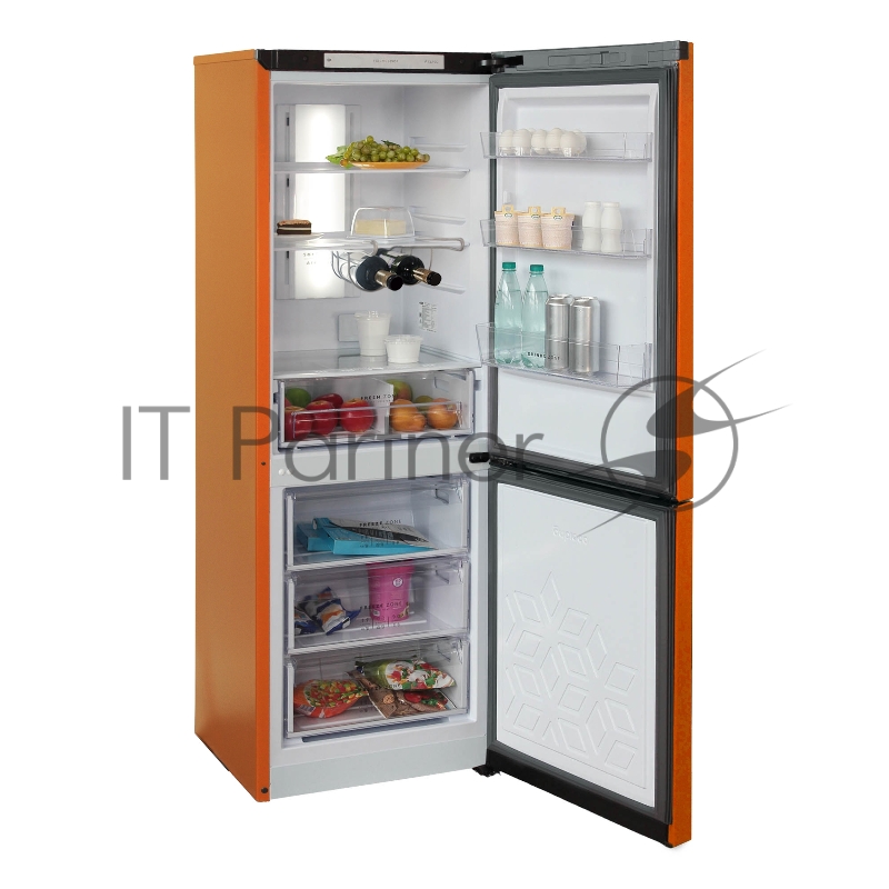 Холодильник Бирюса Б-T920NF двухкамерный оранжевый