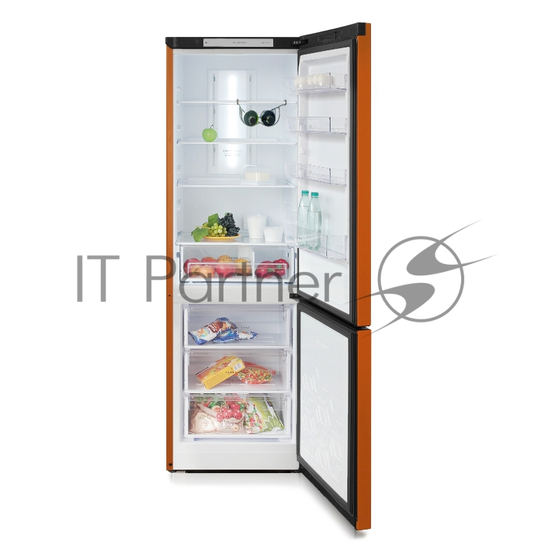 Холодильник Бирюса Б-T960NF двухкамерный оранжевый