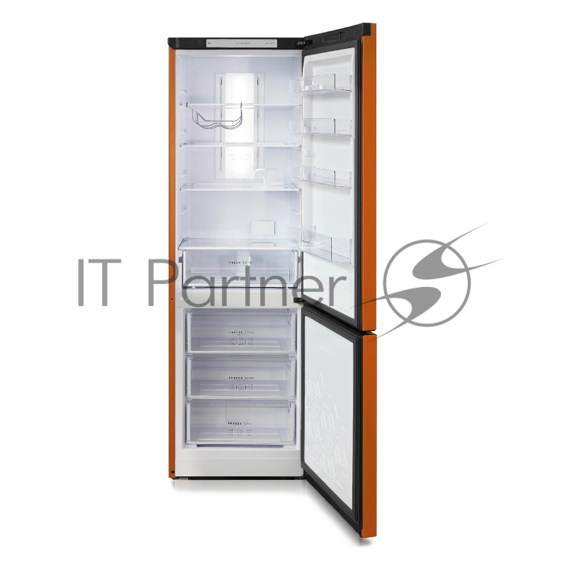 Холодильник Бирюса Б-T960NF двухкамерный оранжевый