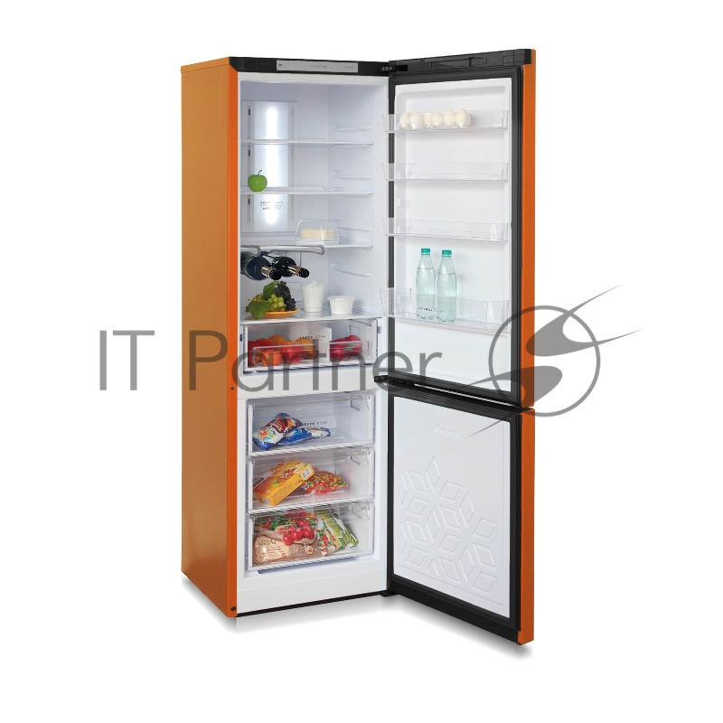 Холодильник Бирюса Б-T960NF двухкамерный оранжевый