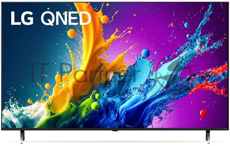 Телевизор LED LG 50 50QNED80T6A.ARUB черный титан 4K Ultra HD 60Hz DVB-T DVB-T2 DVB-C DVB-S DVB-S2 USB WiFi Smart TV